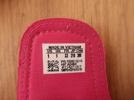 Dievčenské šľapky adidas č. 33 - super stav, adidas,33