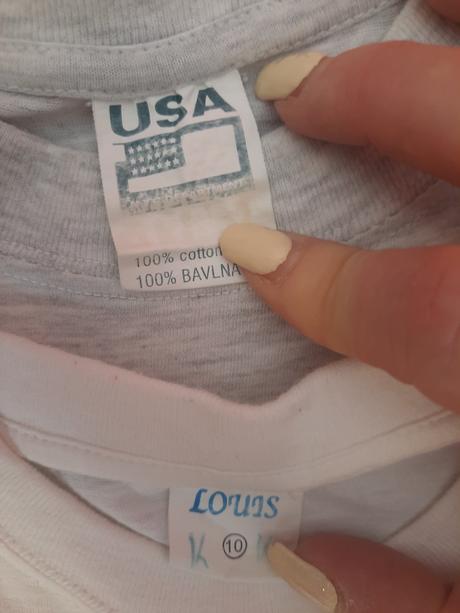 Detské tričko uni- 2 ks, 128