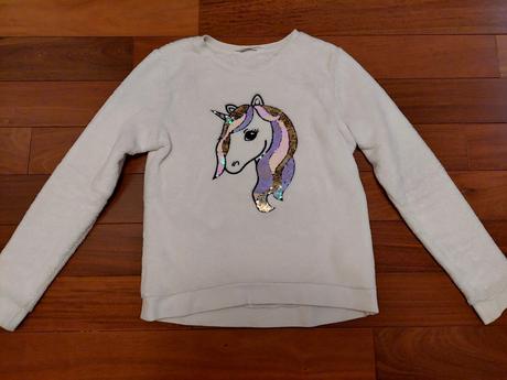 Chlpatá mikinka 146/152, h&m,146