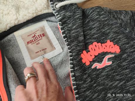 Tepláková súprava hollister, veľ s, hollister,s