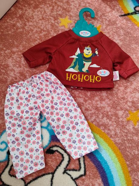 Baby born červený komplet, 