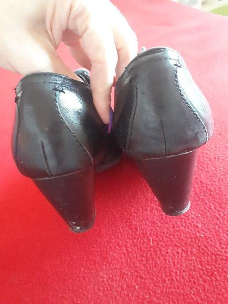 Kožené kvalitné topánky baťa, baťa,37