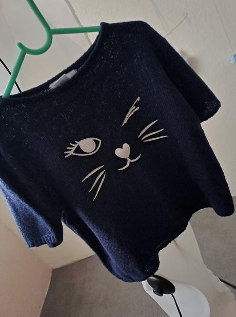 Huňaté svetre 110/116, 116