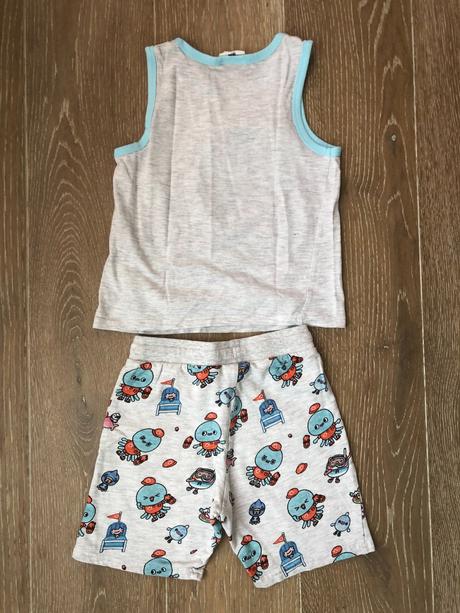 Letné pyžamo zn. h&m, h&m,110