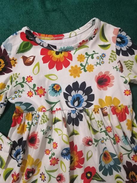 Folk šaty pre dievčatko, 98