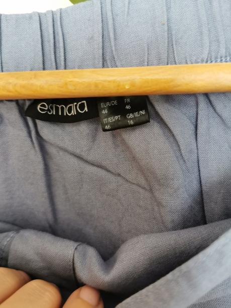 Letná lahká vzdušná sukna s lanom, esmara,xl