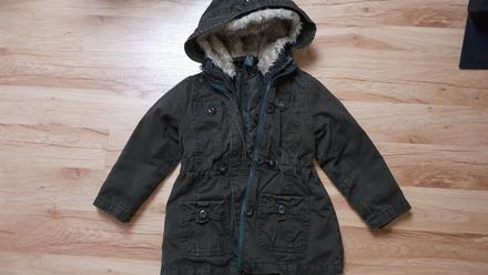 Zimna bunda 2v1, zara,104