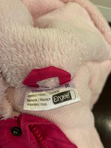 Teplá zimná bunda, ergee,86