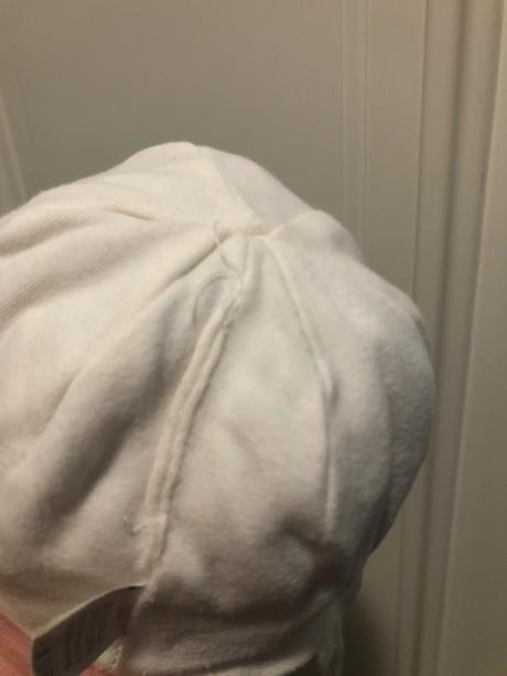 Bavlnená čiapka so šnúrkami, broel,38