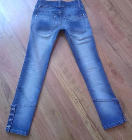 Skinny rifle halens s trhaným efektom xs/s, 26