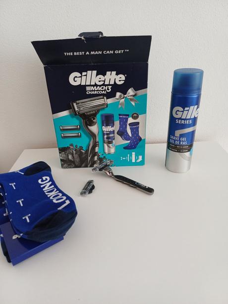 Kozmetická krabička gillette mach 3,