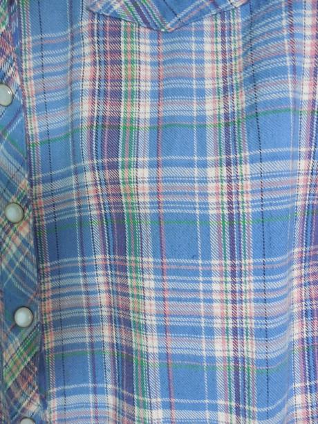 Károvaná košeľa, denim co,38