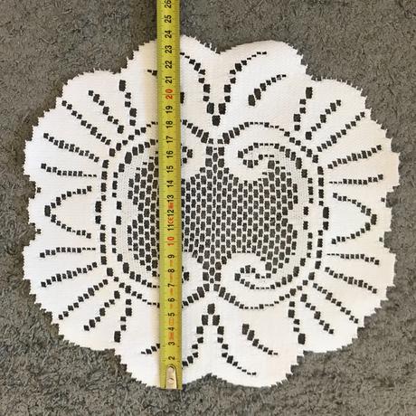 6 ks ozdobná dečka / obrúsok, 