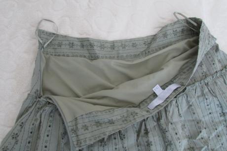 Zelená dámska podšitá sukňa amisu 34, amisu,34