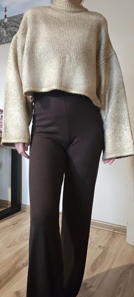 Zlatý pulóver vel.xs, c&a,xs