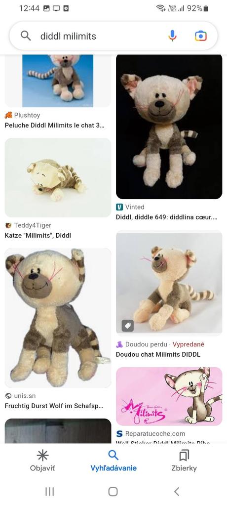 Diddl milimits plysak,