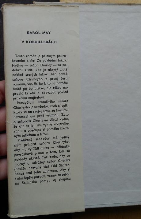 V kordillerách , karol may, 