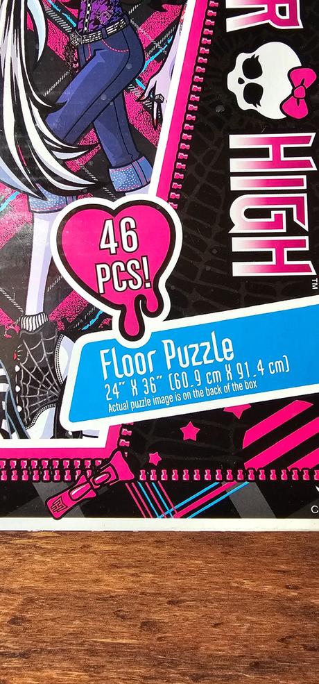 Veľké puzzle monster high, 