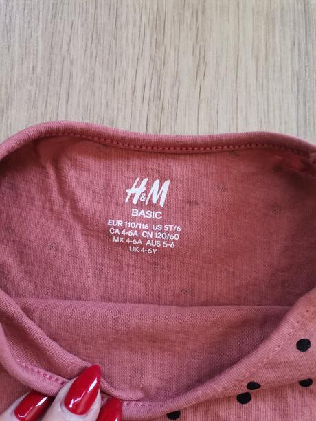 Tričko, h&m,116