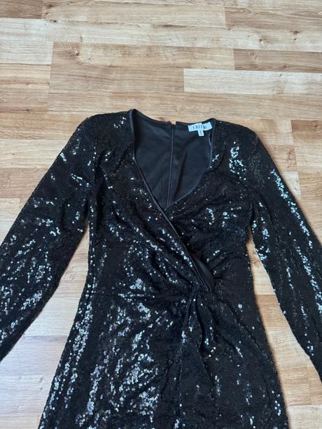Flitrové párty šaty, xs