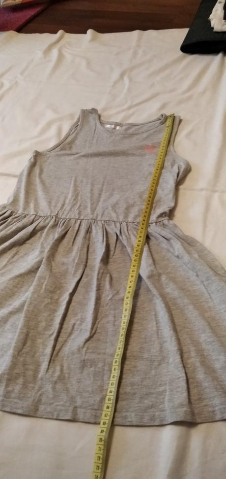 Šedé šaty, pepco,140