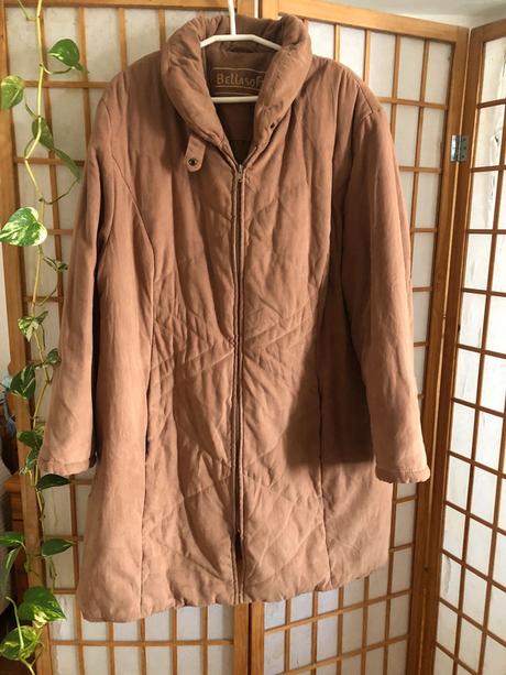 Zimná bunda/ hnedá zimná bunda/ hnedý kabát, 48