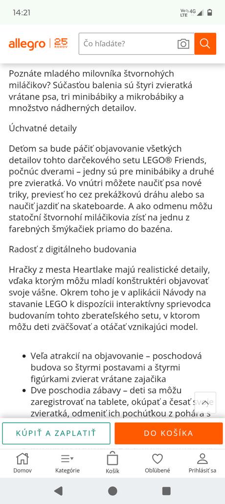 Lego friends 41718 hotel pre zvieratka, 