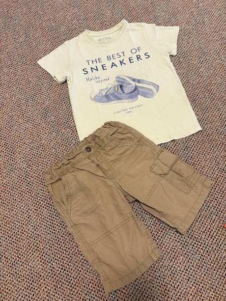 Tričko mayoral 104 s bermudami, mayoral,104