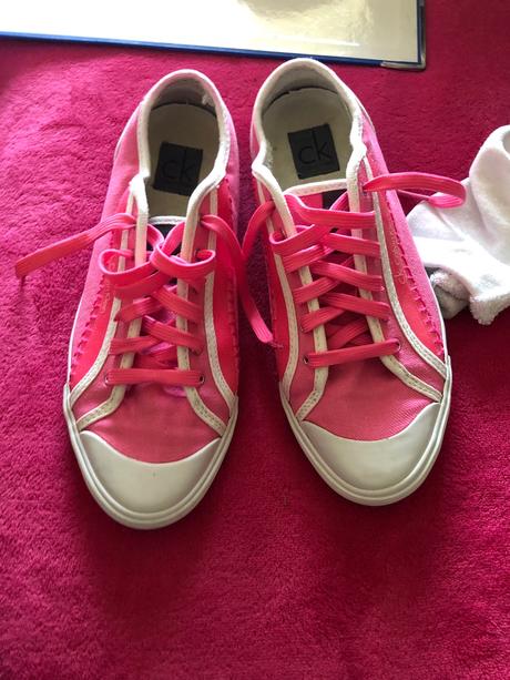 Plátenky neonové calvin klein 36, 36