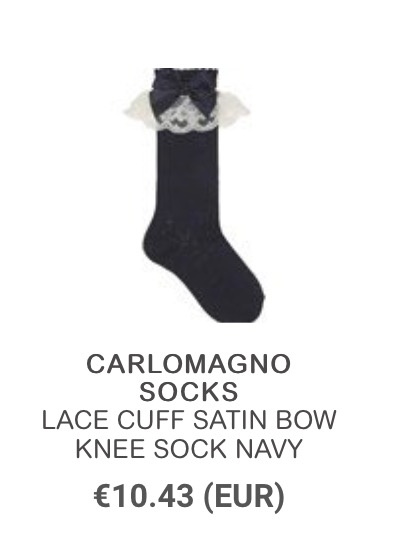 Podkolienky carlomagno, 116