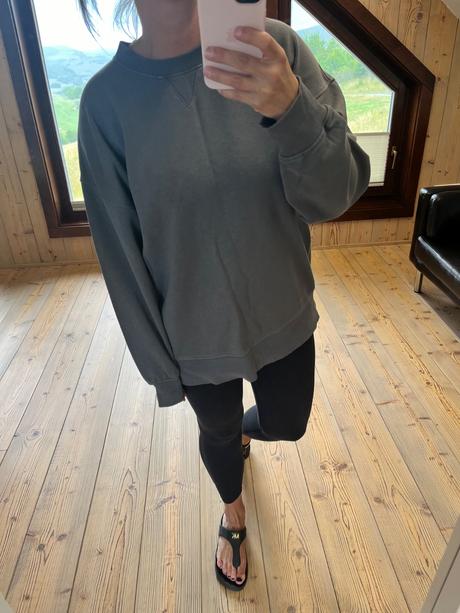 Mikinka oversize - zara, zara,s