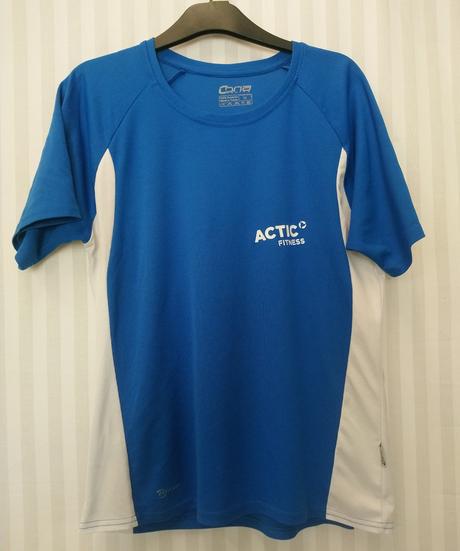 Pánske športové modro biele tričko, cona, m, m