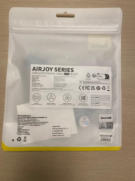 Usb 2.0 predlžovací kábel 0.5 m, 