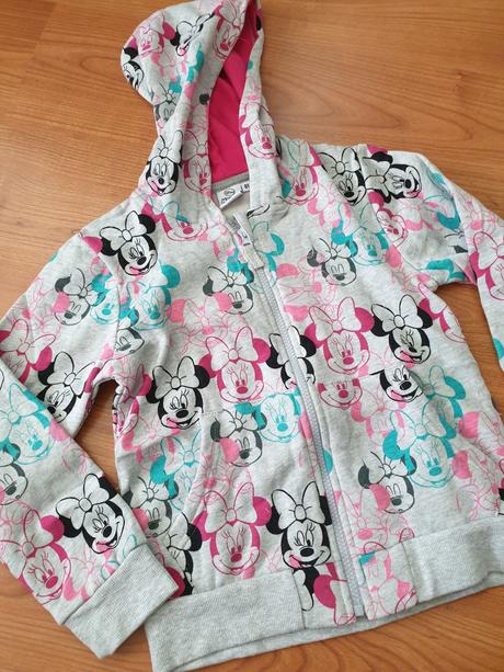 Minnie mouse mikinky pre sestreicky 116 a 128, 116