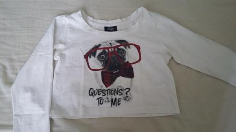 Tricko crop top, takko,134