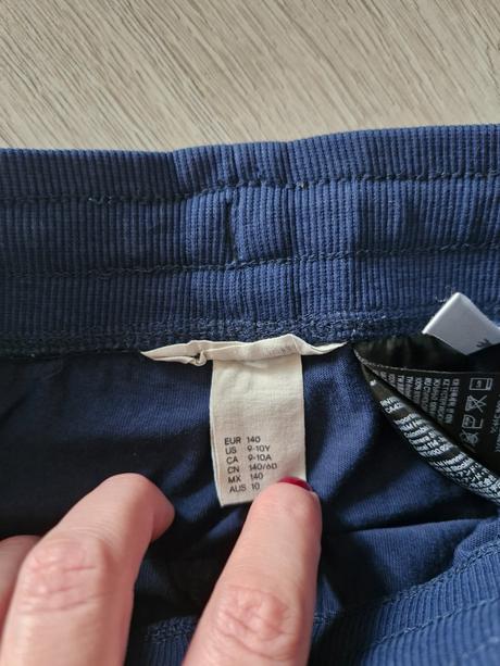 Tepláky, h&m,140