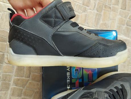 Svietiace skechers tenisky nabijatelne, skechers,36