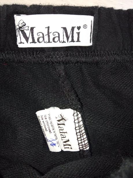 Dievčenské čierne legíny matami (5-6 r.), 110