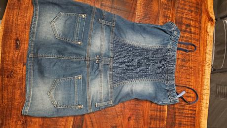 Elastické rifľové šaty, s