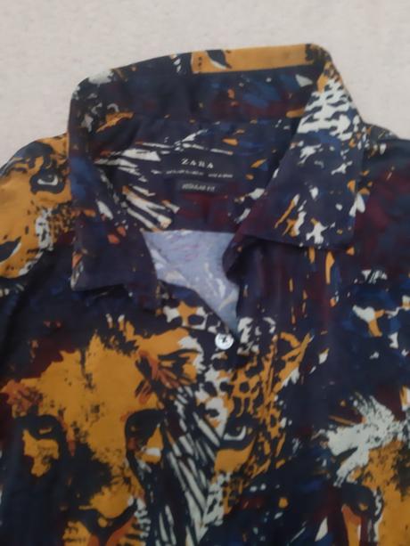 Pánska košeľa regular fit, zara,xl