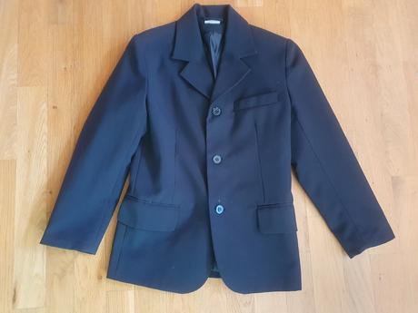 Čierne chlapčenské sako, 140