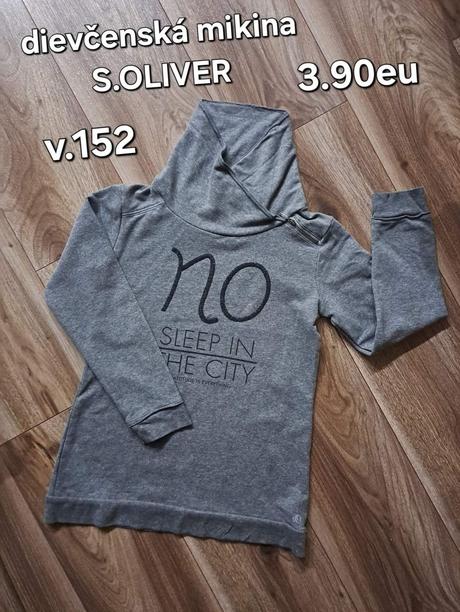 Dievčenská mikina s.oliver, s.oliver,152