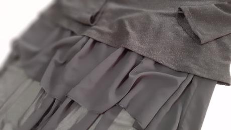 Nova čierna tunika top, l