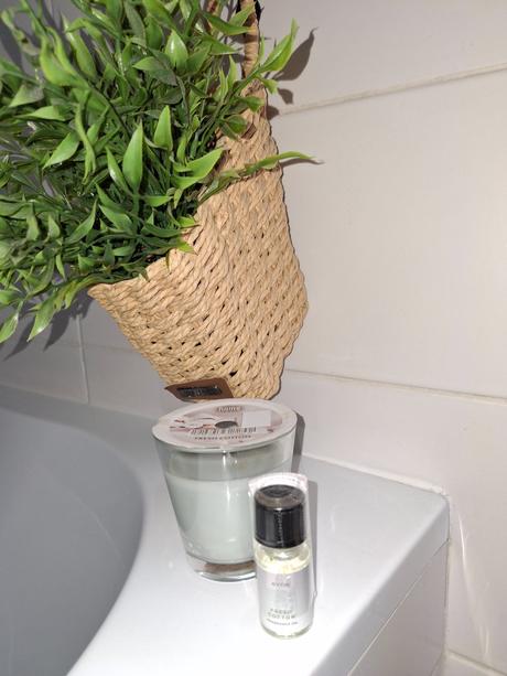 Vonny aroma olej fresh cotton + sviečka 30h fresh,