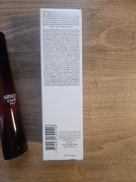 Giorgio armani -code satin, 