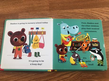 Kniha zvukova meekoo and the little nursery, 