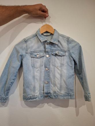 Riflová bundička h&m, h&m,128