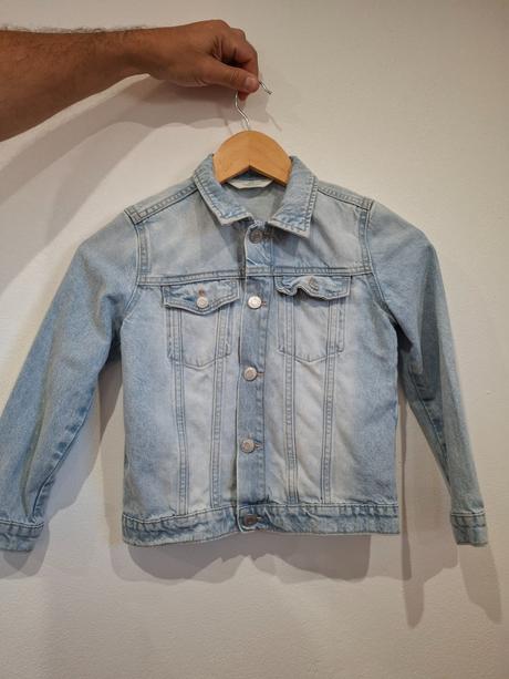 Riflová bundička h&m, h&m,128