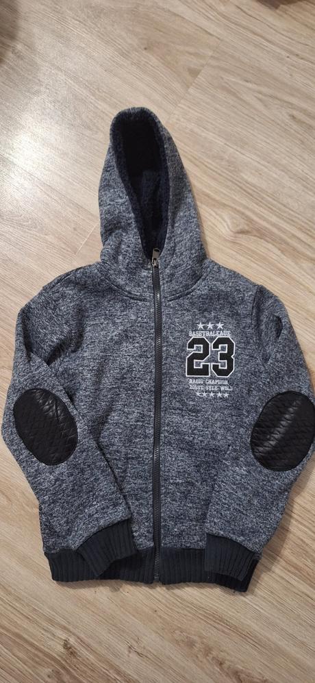 Zateplená mikinka, lusa,128