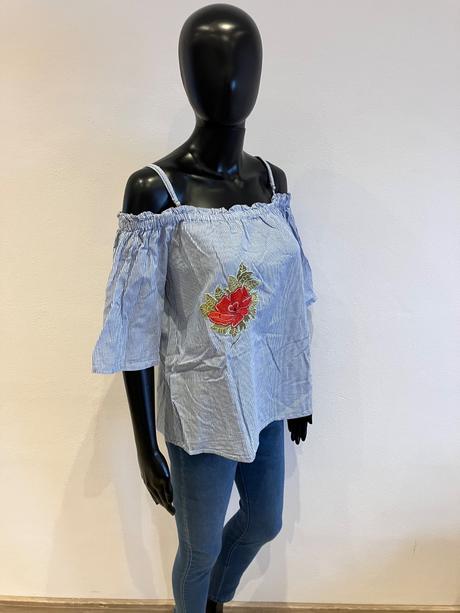 Dámska pásikavá blúzka (40), gate,l